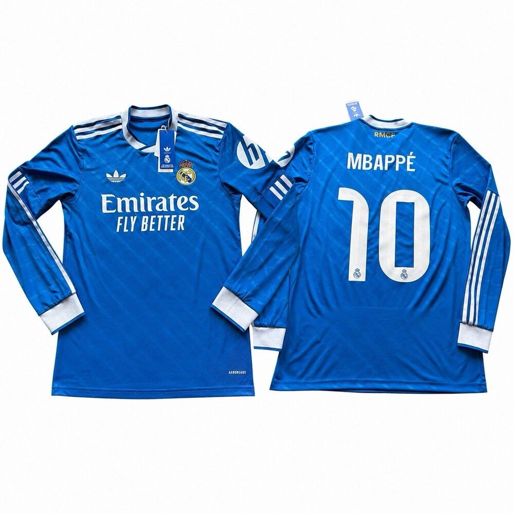 Adidas Real Madrid Mbappé #10 Away Jersey 25/26 JW4054 Men Size S NWT